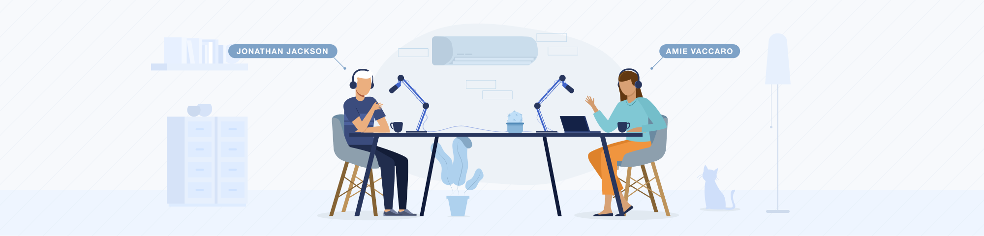 Podcast header + Podcast header +